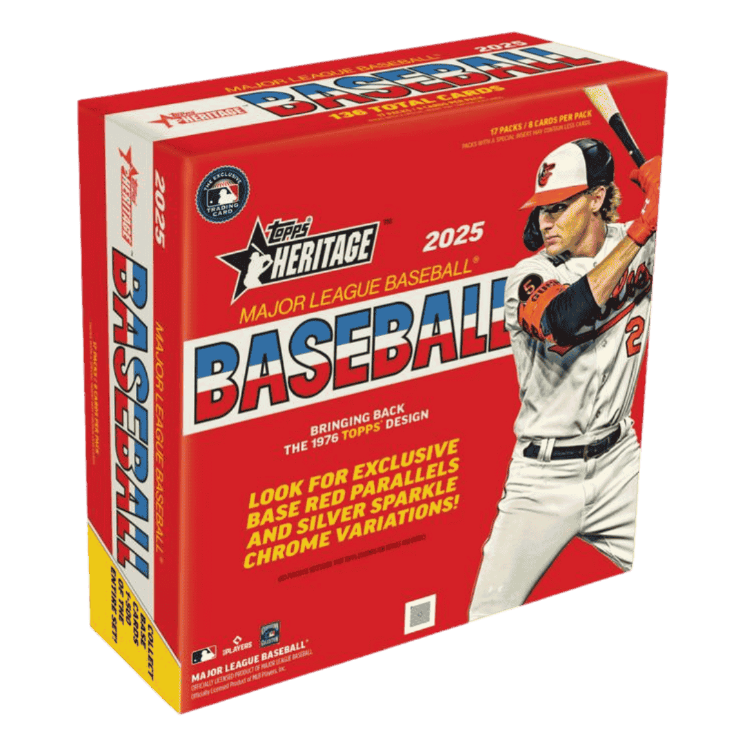 2025 Topps Heritage Baseball Mega Box