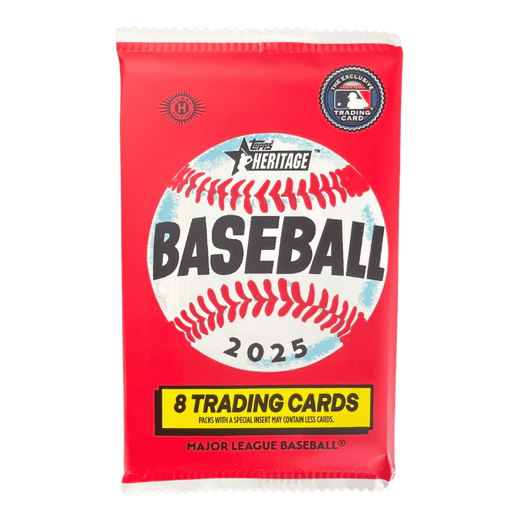 2025 Topps Heritage Baseball Hobby Box - Single Pack