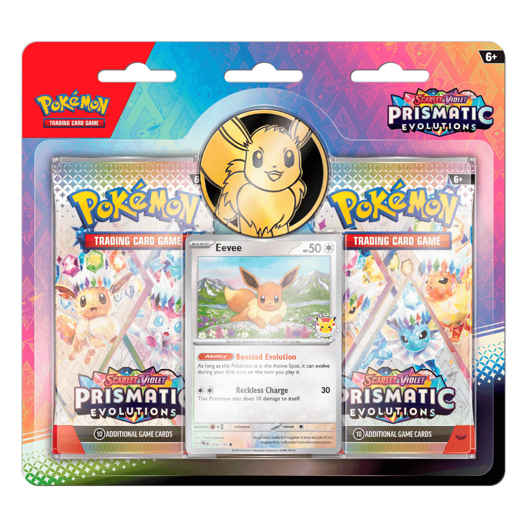 Pokemon Trading Card Game Scarlet & Violet - Prismatic Evolutions 2-Pack Blister