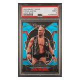 Steve Austin PSA 9 2023 Panini Select WWE Light Blue #d/249 Card #37
