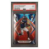 Justin Jefferson PSA 9 2020 Panini Phoenix Fire Burst Card #111