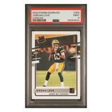 Jordan Love PSA 9 2020 Panini Donruss Canvas Card #304