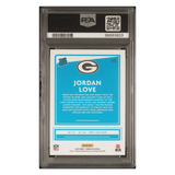 Jordan Love PSA 9 2020 Panini Donruss Canvas Card #304