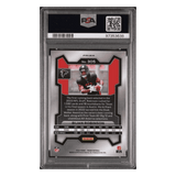 Bijan Robinson PSA 9 2023 Panini Prizm Silver Prizm Rookie RC Card #305