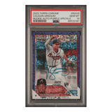 Vaughn Grissom PSA 10 2023 Topps Chrome Rookie Auto Purple Speckle #d/299 Card #RAVG
