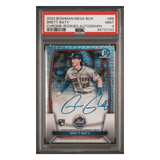 Brett Baty PSA 9 2023 Bowman Mega Box Chrome Rookies Autograph #d/99 Card #BB