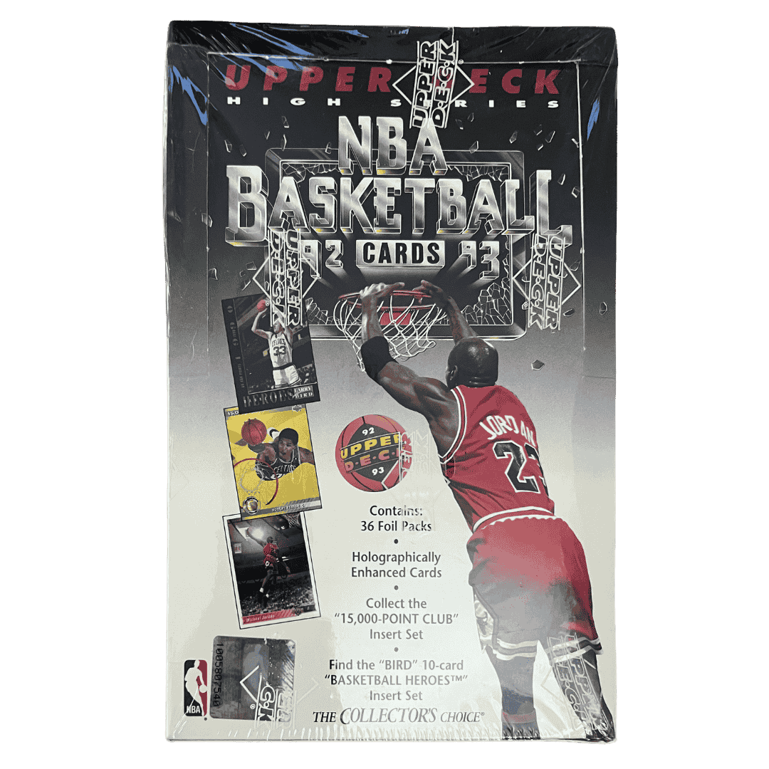 1992-93 Upper Deck NBA Basketball High Series Hobby Box