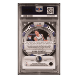 Luka Doncic PSA 10 2023 Panini Obsidian Orbital - EE Orange Flood Card #29