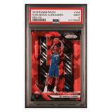Shai Gilgeous-Alexander PSA 9 2018 Panini Prizm Red Ice Card #184