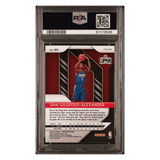 Shai Gilgeous-Alexander PSA 9 2018 Panini Prizm Red Ice Card #184