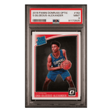 Shai Gilgeous-Alexander PSA 9 2018 Panini Donruss Optic Rated Rookie Card #162