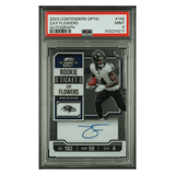Zay Flowers PSA 9 2023 Panini Contenders Optic Autograph Card #142