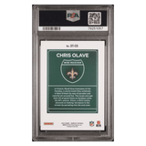 Chris Olave PSA 9 2022 Panini Donruss Downtown! Card #DTCO
