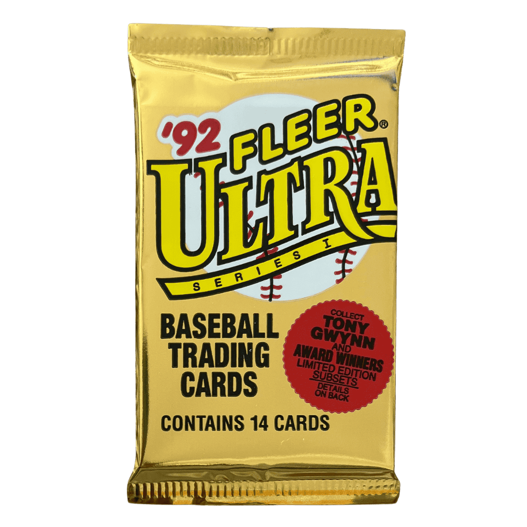 1992 Fleer Ultra Series 1 Baseball Hobby Box - Single Pack