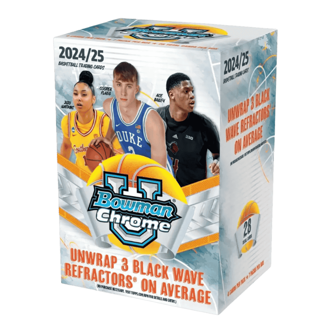 2024-25 Bowman University Chrome Basketball Blaster Box