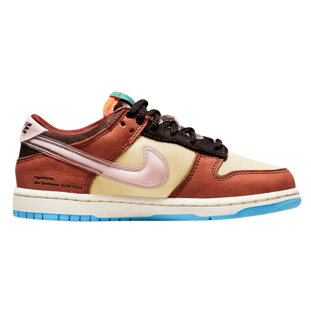 Nike Dunk Low Social Status Free Lunch Chocolate Milk (PS)