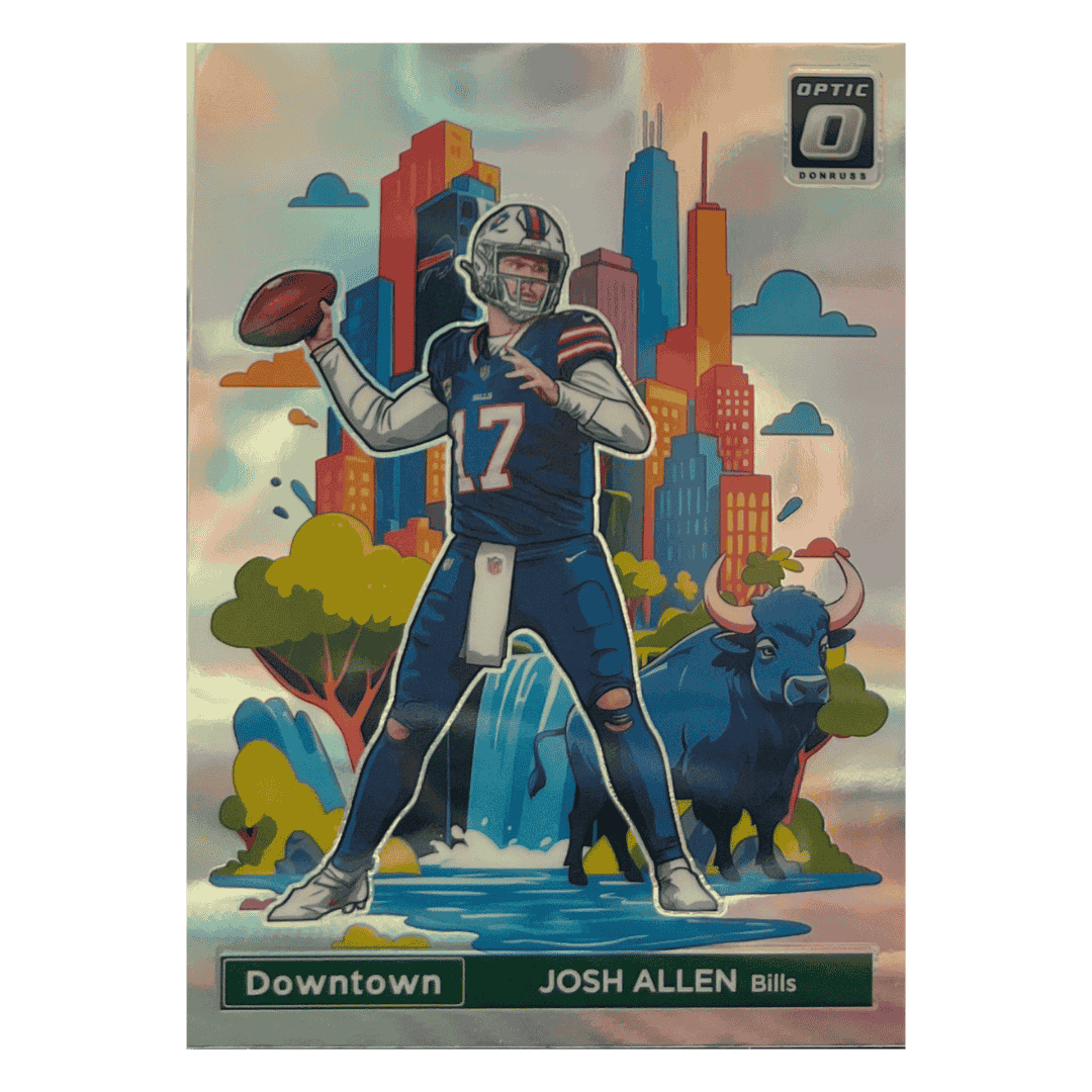Josh Allen 2024 Panini Donruss Downtown! Card #2