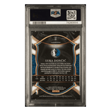Luka Doncic PSA 10 2020 Panini Select Blue/White/Purple Cracked Ice Card #15