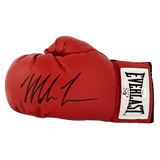Mike Tyson Autographed Red Everlast Boxing Glove - Beckett COA (Left Hand)