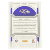Zay Flowers 2023 Panini National Treasures RPA #d/20 Card #201