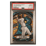 Jacob Wilson PSA 10 2023 Bowman Draft Glass Card #BGA5