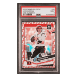 Joe Burrow PSA 9 2023 Panini Donruss Optic One Hundred Card #42