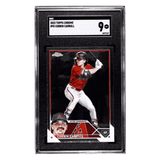 Corbin Carroll SGC 9 2023 Topps Chrome Rookie RC Card #95