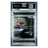 Drake Maye PSA 9 2024 Panini Prizm Premier Jersey Neon Green Pulsar Rookie RC Card #PJDME