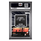 Victor Wembanyama PSA 10 2023 Panini Donruss Optic Express Lane Purple Rookie RC Card #8