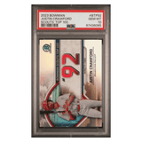 Justin Crawford PSA 10 2023 Bowman Chrome Scouts Top 100 Card #BTP92