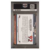 Justin Crawford PSA 10 2023 Bowman Chrome Scouts Top 100 Card #BTP92