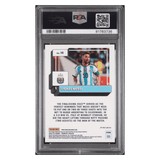 Lionel Messi PSA 9 2022-23 Panini Donruss FIFA Optic Teal Mojo Card #10