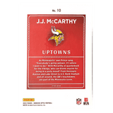 J.J. McCarthy 2024 Panini Donruss Optic Uptowns Card #10