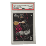 Jake Rogers PSA 10 2020 Topps Chrome Black Red Refractor Card #43