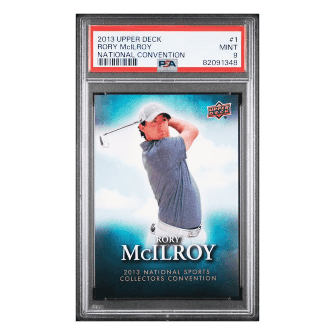 Rory McIlroy PSA 9 2013 Upper Deck National Convention Card #1