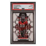 Warren Sapp PSA 10 2023 Panini Mosaic White #d /25 Card #232