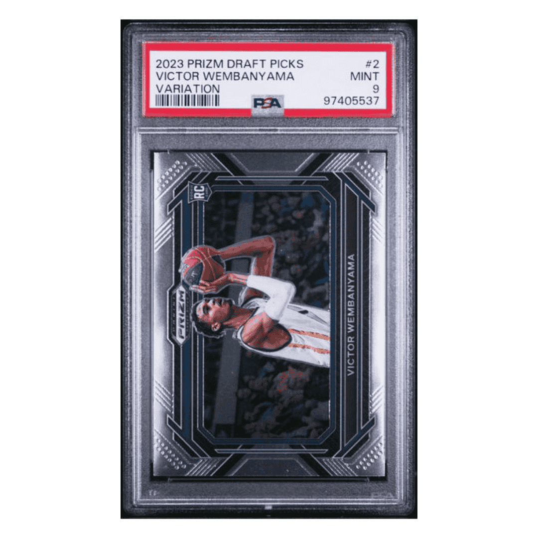 Victor Wembanyama PSA 9 2023 Panini Prizm Draft Picks Variation Card #2