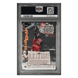 Michael Jordan PSA 9 1997 Upper Deck Slam Dunk Card #22