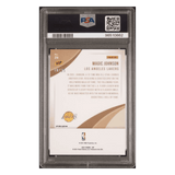 Magic Johnson PSA 10 2022 Panini National VIP Camo Green #d /25 Card #26