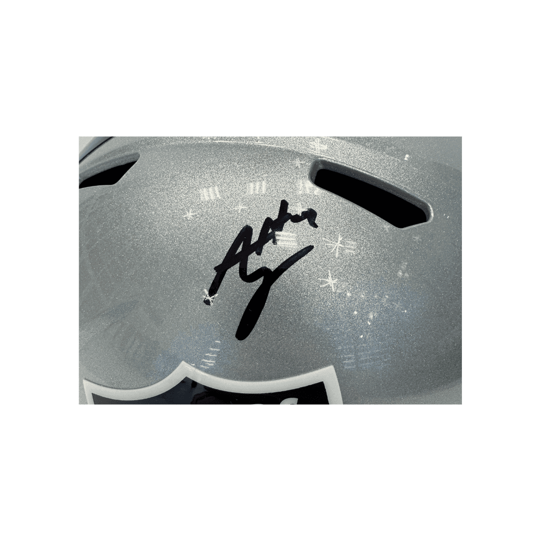 Ashton Jeanty Las Vegas Raiders Autographed Full Size Replica Helmet - Beckett COA