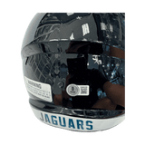 Travis Hunter Jacksonville Jaguars Autographed Full Size Speed Replica Helmet - Beckett COA