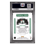 Jayson Tatum PSA 10 2023 Panini Phoenix Temple Men White Lazer #d /150 Card #4