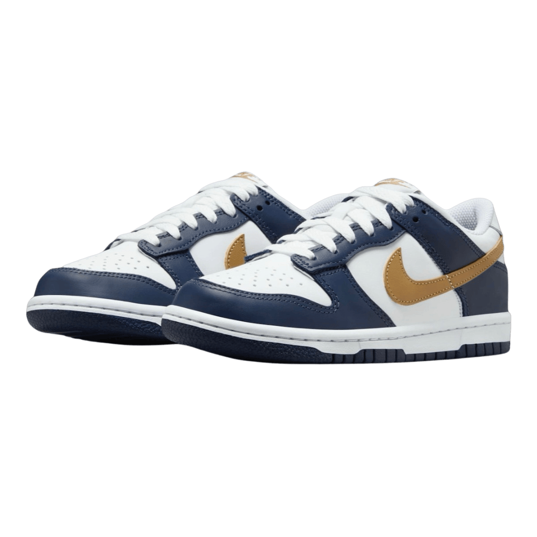 Nike Dunk Low Midnight Navy Wheat (GS)
