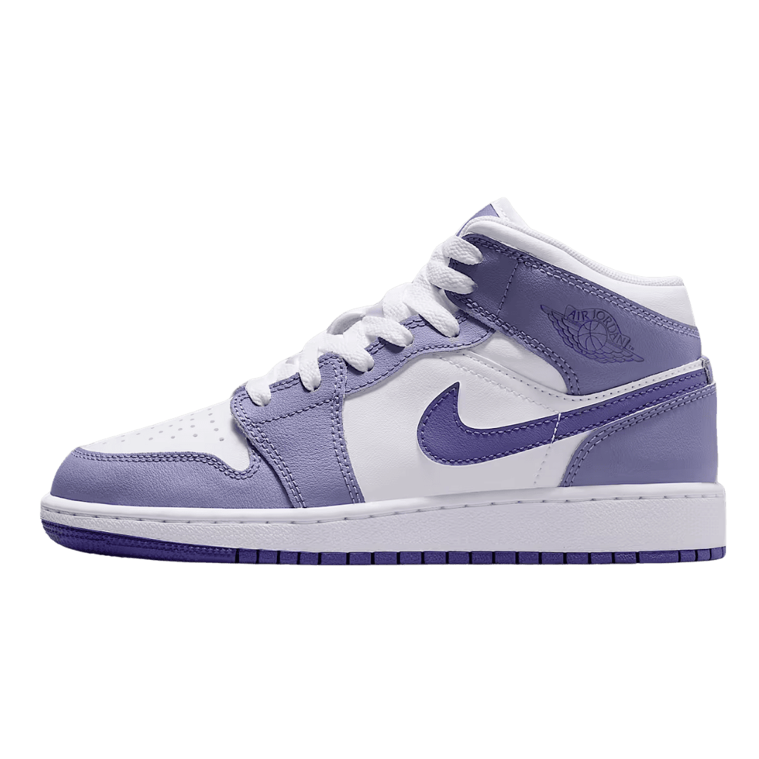 Jordan 1 Mid Dusty Amethyst Court Purple (GS)