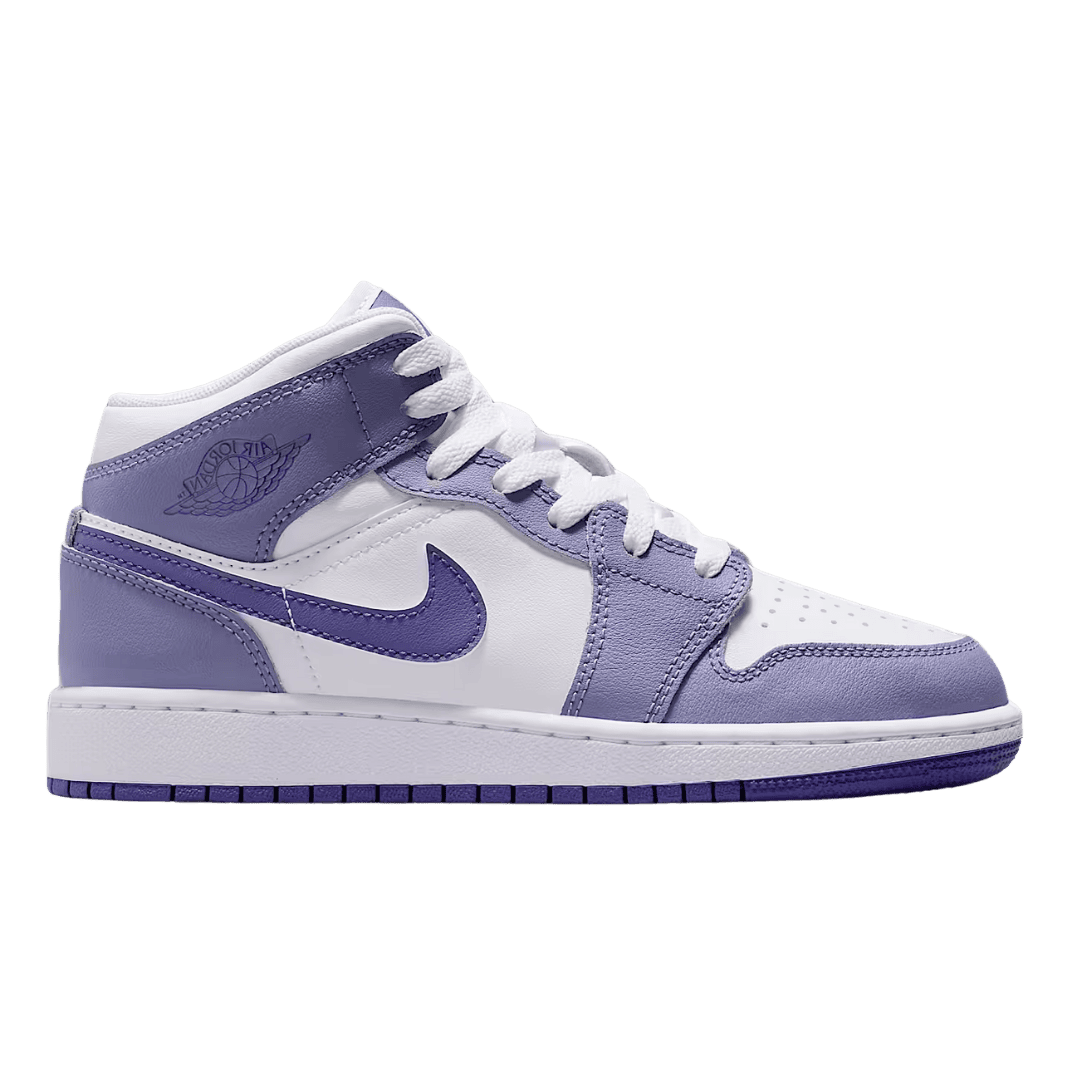Jordan 1 Mid Dusty Amethyst Court Purple (GS)