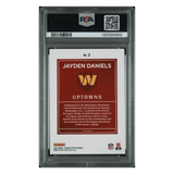 Jayden Daniels PSA 9 2024 Donruss Optic Uptowns Card #2