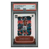 Jayden Daniels PSA 9 2024 Donruss Optic Uptowns Card #2