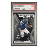 Justin Jefferson PSA 9 2020 Panini Mosaic Card #270