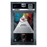 Patrick Mahomes PSA 9 2023 Panini Prizm Prizmatic Green Card #2