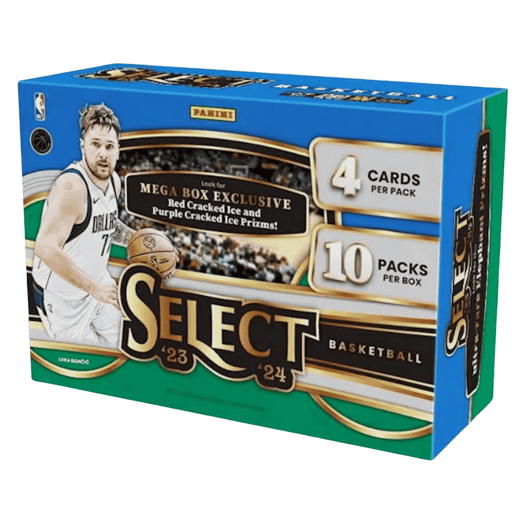 2023-24 Panini Select Basketball Mega Box - Red Cracked Ice
